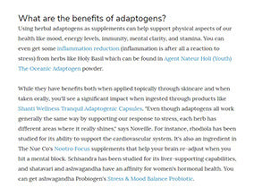 Are Adaptogens the Real Secret to Better Skin and Sleep?