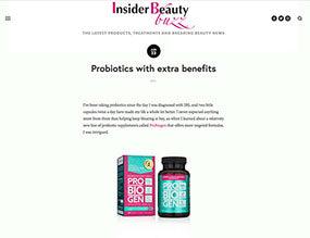 Probiotics with extra benefits Insider Beauty Buzz.com